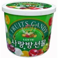 韓國(guó)樂(lè)天愛(ài)心彩果糖209g