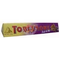 瑞士三角葡萄果仁牛奶巧克力100克