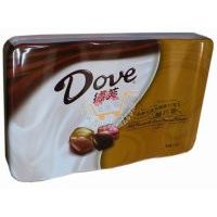 德芙牛奶巧克力加黑巧克力精巧裝168克