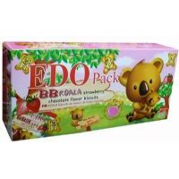 EDO BB熊朱古力夾心餅(草莓味)168克