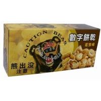 能出沒數(shù)字餅乾花生口味160g