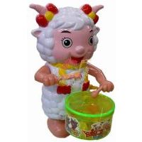 艾欣喜羊羊歡樂上鏈搖擺打鼓糖(X115)10克