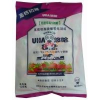 悠哈特濃牛奶糖(草莓味)/120克