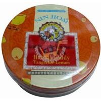 京都念慈庵枇杷罐裝潤喉糖(金桔檸檬味)/60克