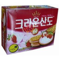 韓國(guó)可瑞安草莓夾心餅/161克
