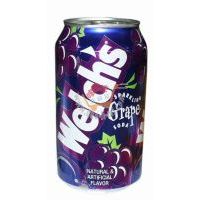 美國威爾士蘇打水(葡萄味)355ml