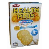 健康加分無糖五谷纖維餅(南瓜味)120克