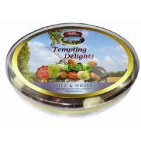 妙頓鵝蛋型盒裝雜錦果仁牛奶白朱古力450克(可三味混批)