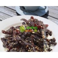 香記鮮烤五香純牛肉條真空包裝250克