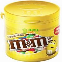 M&M‘S花生牛奶巧克力豆趣享裝100g 黃