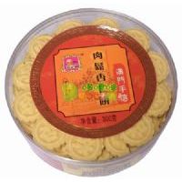 嘉記園罐裝杏仁餅(肉松)300克