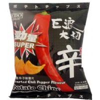 EDO巨浪大切薯片(七味唐辛子味)46克袋裝